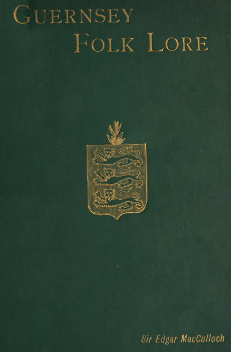 جلد کتاب Guernsey Folk Lore