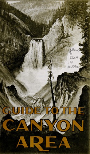 جلد کتاب Guide to the Canyon Area