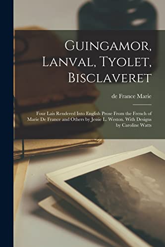 جلد کتاب Guingamor, Lanval, Tyolet, Bisclaveret: Four Lais