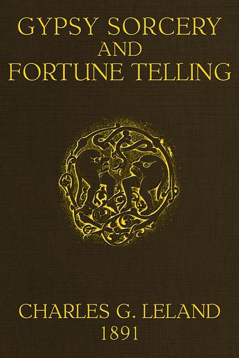 جلد کتاب Gypsy Sorcery and Fortune Telling