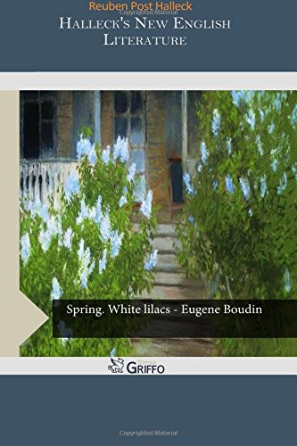 جلد کتاب Halleck's New English Literature
