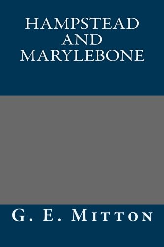 جلد کتاب Hampstead and Marylebone