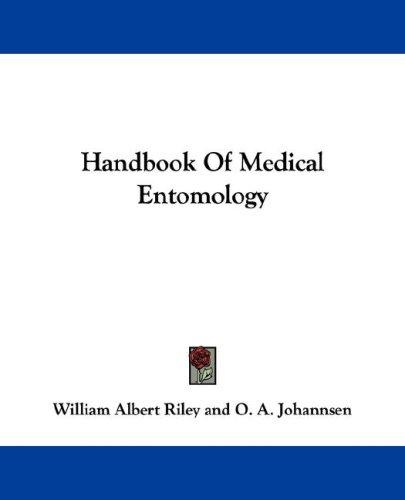 جلد کتاب Handbook of Medical Entomology