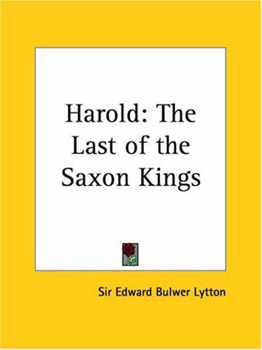 جلد کتاب Harold: the Last of the Saxon Kings