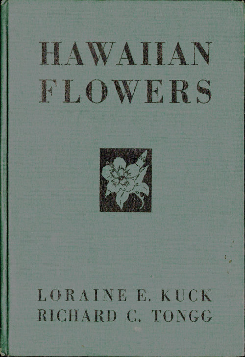 جلد کتاب Hawaiian Flowers