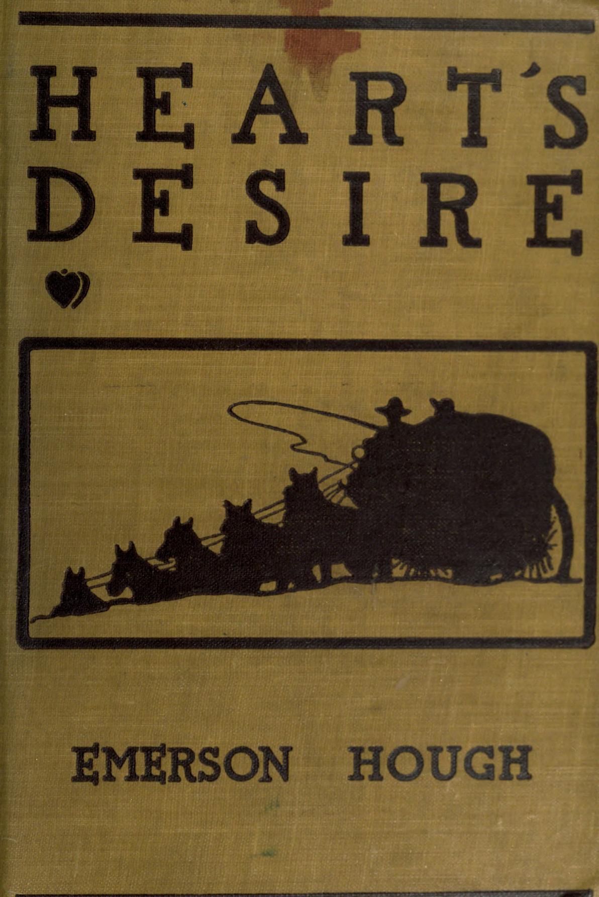 جلد کتاب Heart's Desire