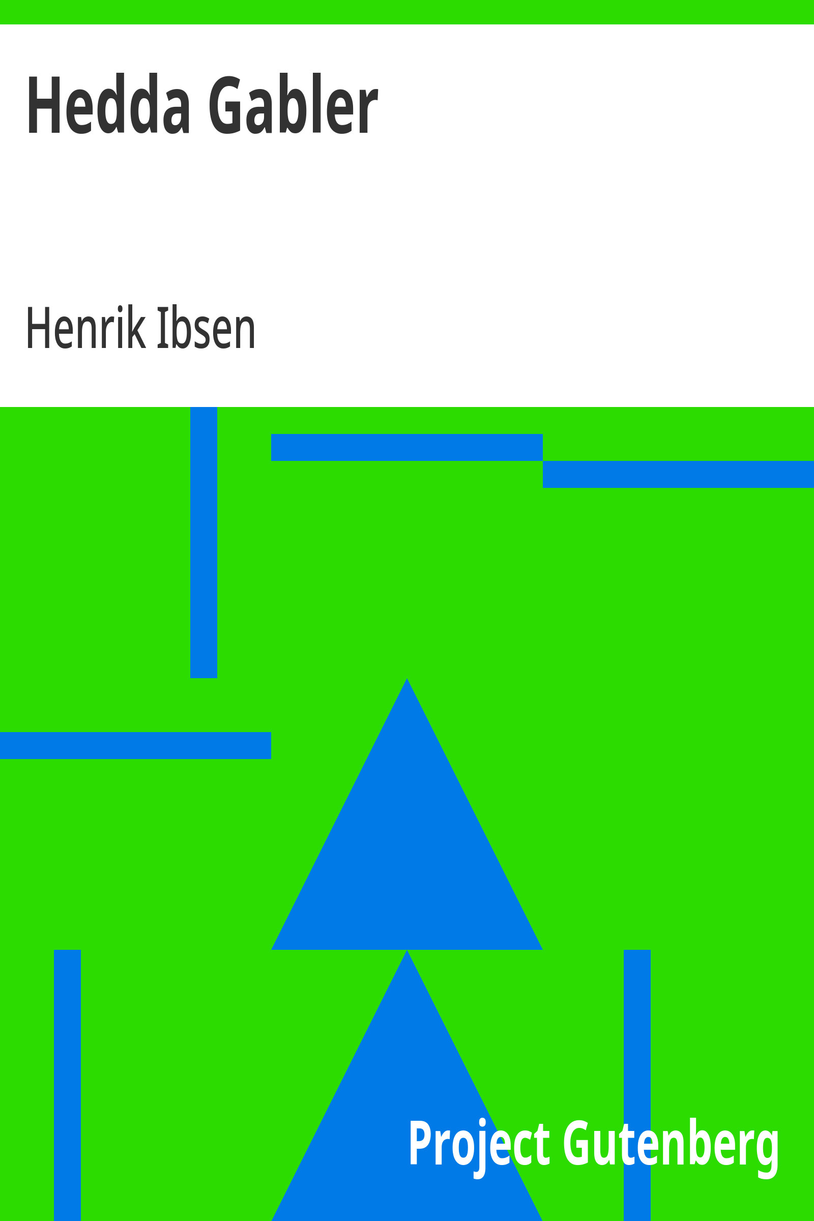 جلد کتاب Hedda Gabler
