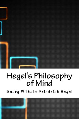 جلد کتاب Hegel's Philosophy of Mind