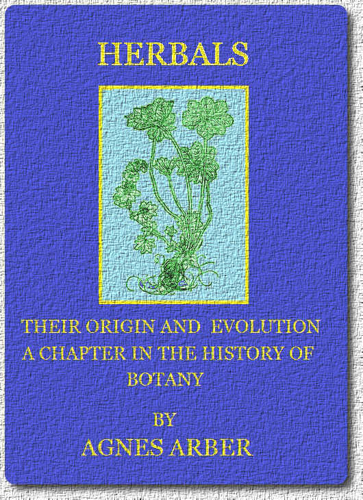 جلد کتاب Herbals, Their Origin and Evolution