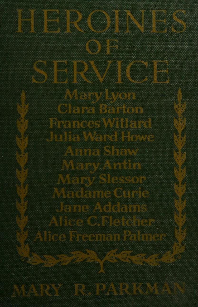 جلد کتاب Heroines of Service
