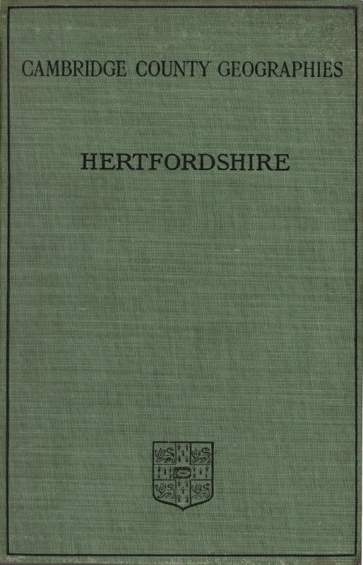 جلد کتاب Hertfordshire