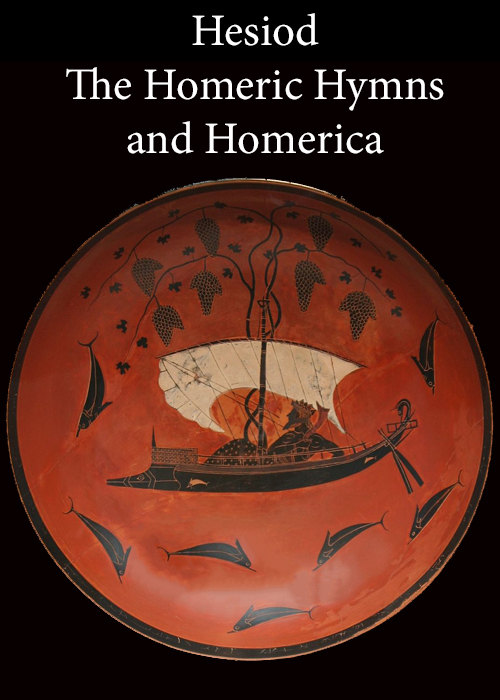 جلد کتاب Hesiod, the Homeric Hymns, and Homerica