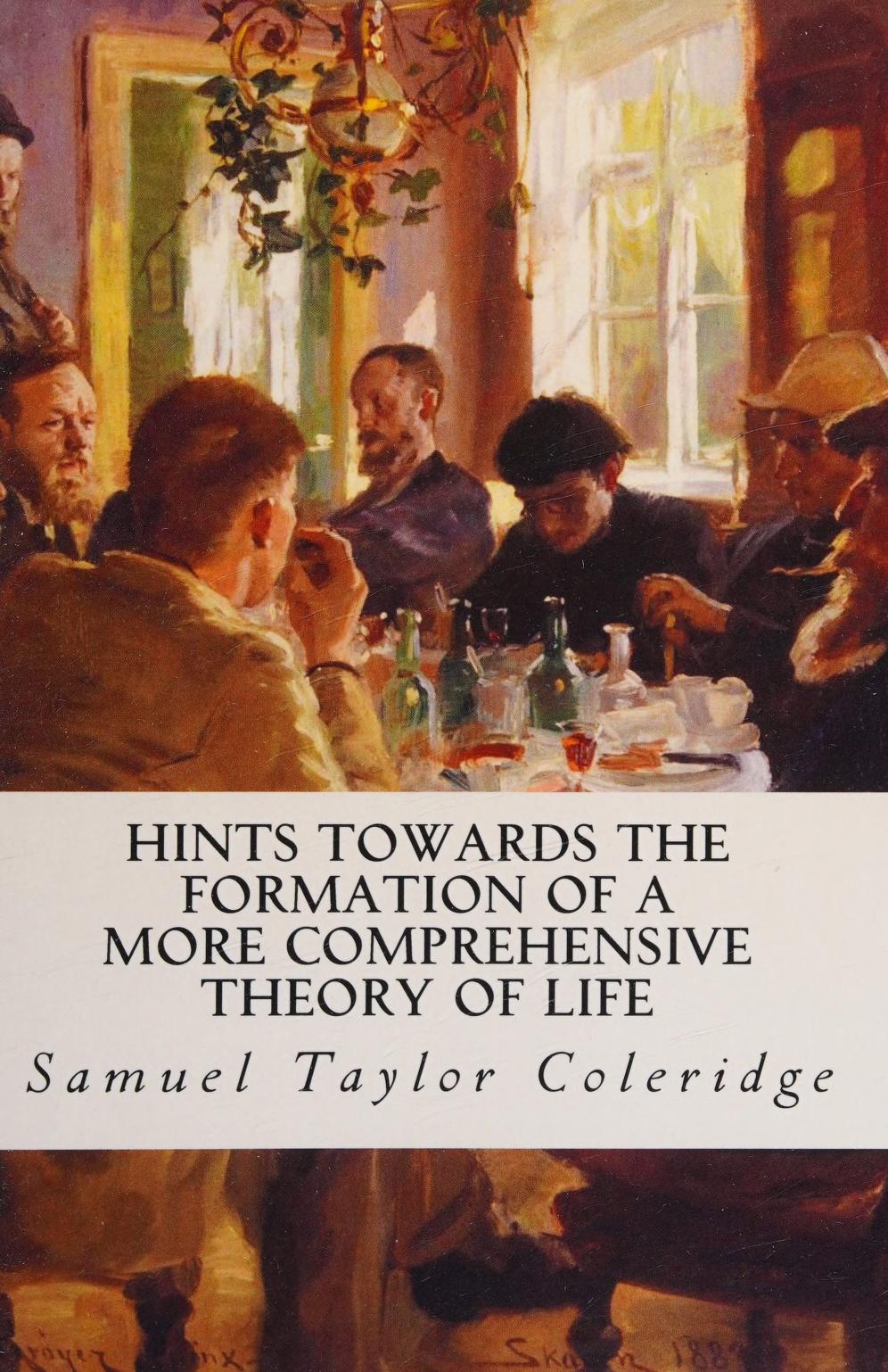جلد کتاب Hints towards the Formation of a More Comprehensive Theory of Life