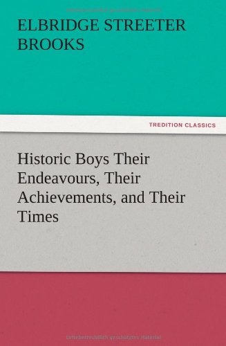 جلد کتاب Historic Boys