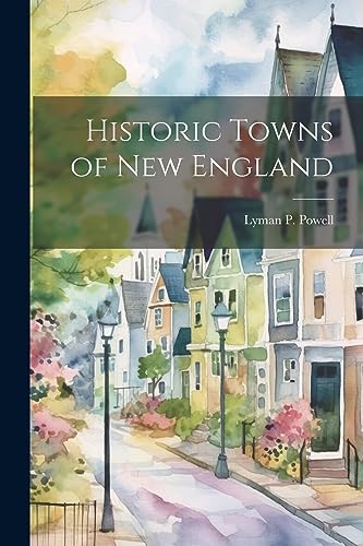 جلد کتاب Historic Towns of New England