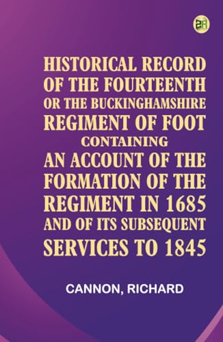 جلد کتاب Historical Record of the Fourteenth, or, the Buckinghamshire Regiment of Foot