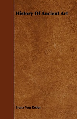 جلد کتاب History of Ancient Art