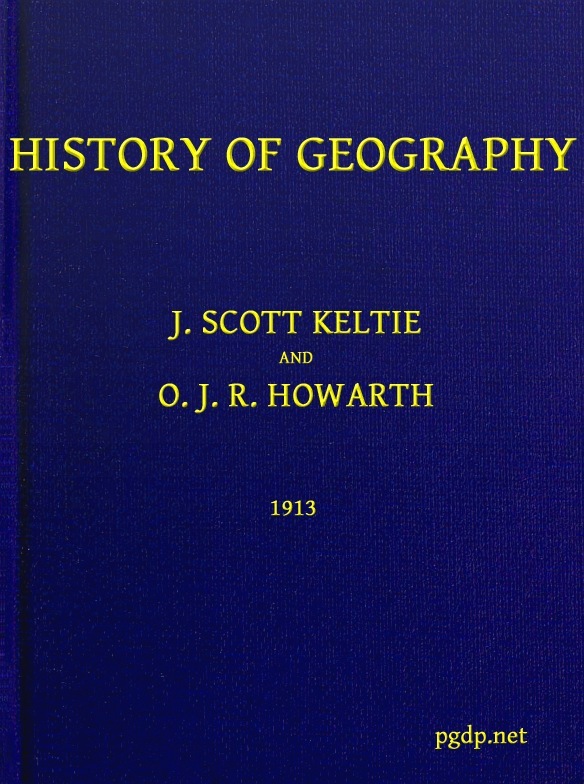 جلد کتاب History of Geography