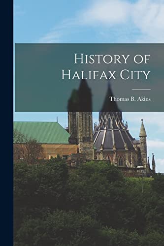 جلد کتاب History of Halifax City