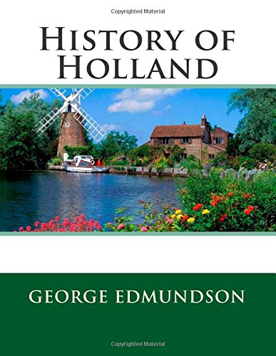 جلد کتاب History of Holland