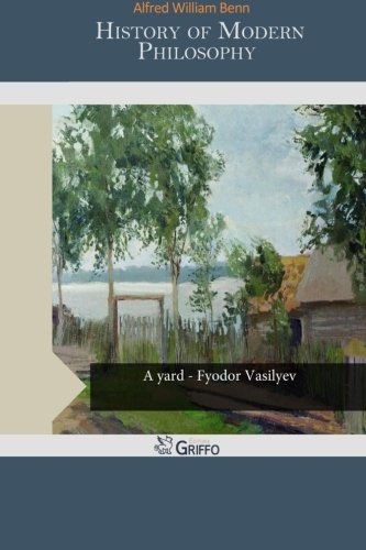 جلد کتاب History of Modern Philosophy