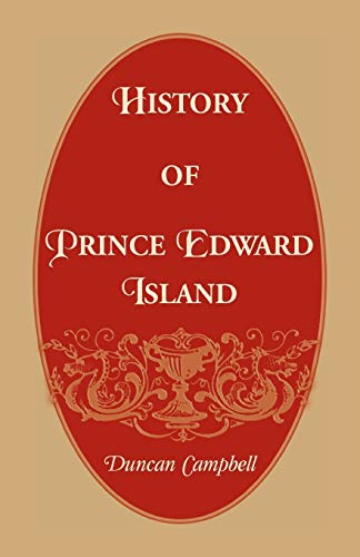 جلد کتاب History of Prince Edward Island