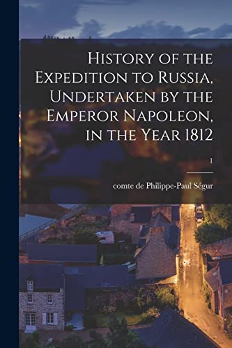 جلد کتاب History of the Expedition to Russia Undertaken by the Emperor Napoleon in the Year 1812