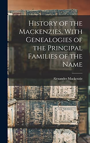 جلد کتاب History of the Mackenzies