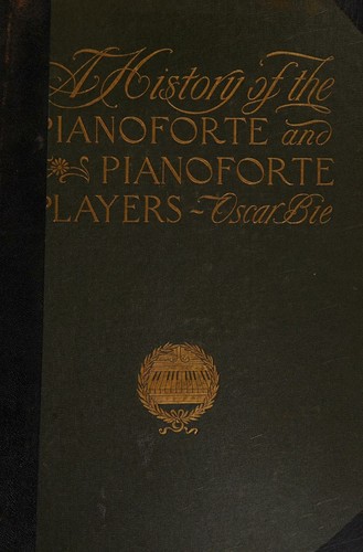 جلد کتاب History of the Pianoforte and Pianoforte Players