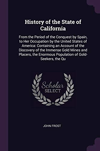 جلد کتاب History of the State of California