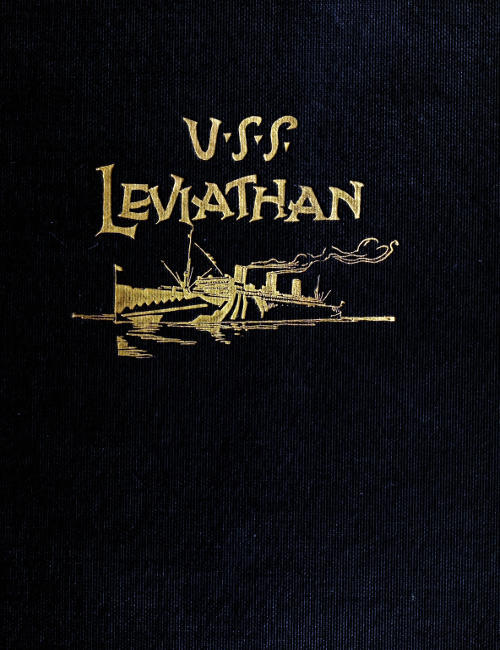 جلد کتاب History of the U.S.S. Leviathan