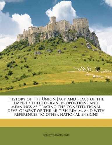 جلد کتاب History of the Union Jack and Flags of the Empire