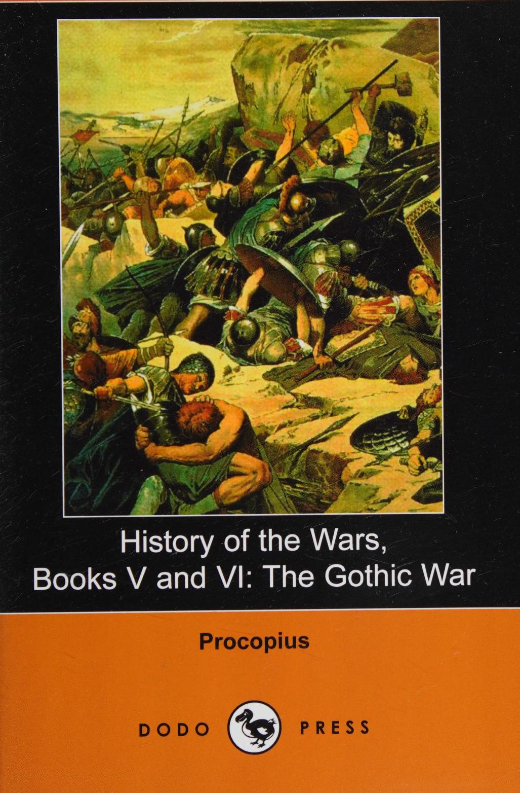 جلد کتاب History of the Wars, Books V and VI: The Gothic War