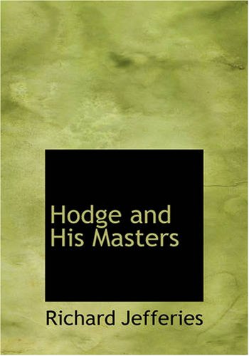 جلد کتاب Hodge and His Masters