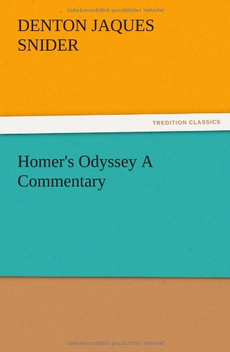 جلد کتاب Homer's Odyssey: A Commentary