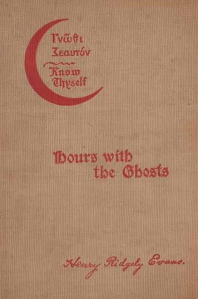 جلد کتاب Hours with the Ghosts
