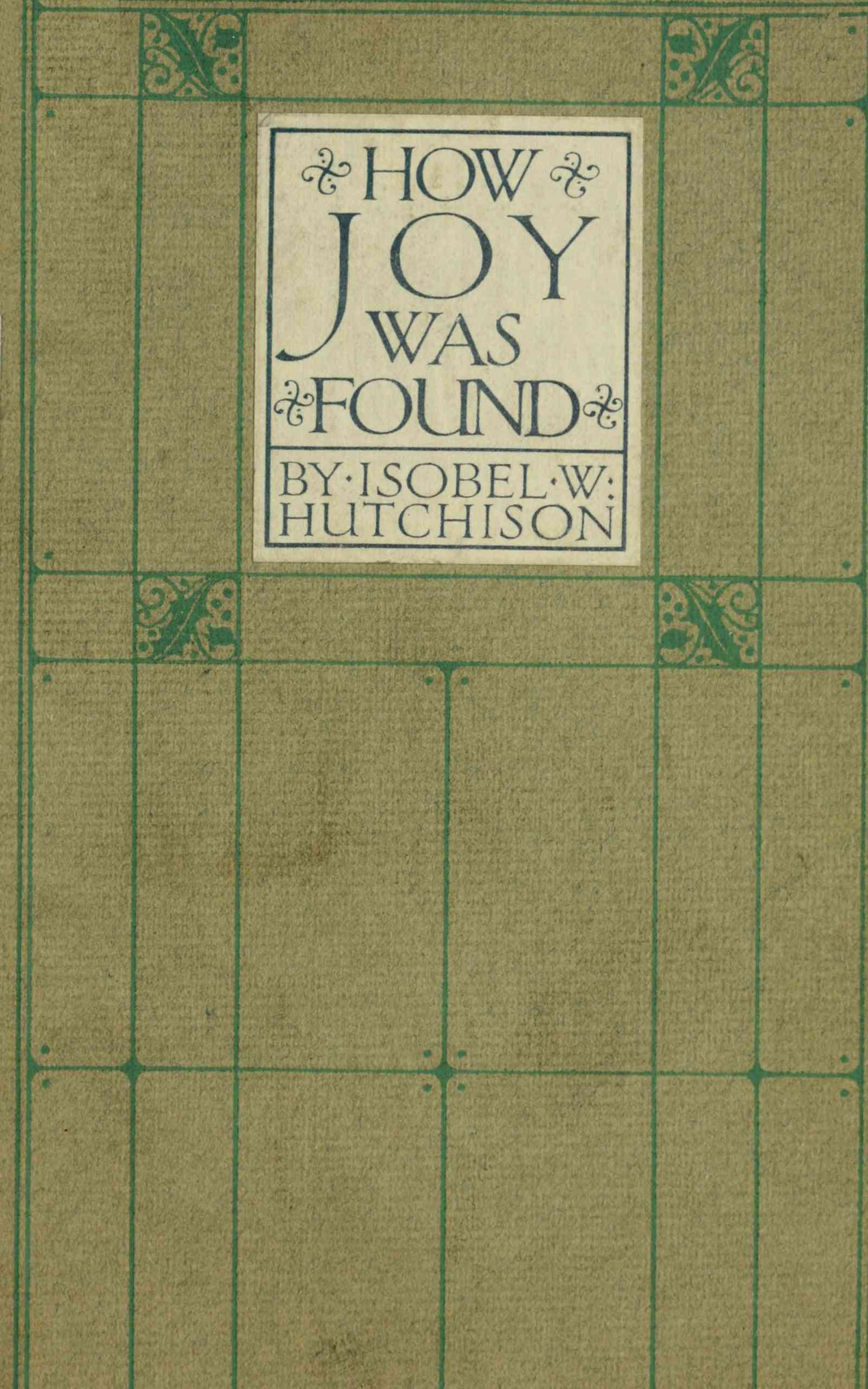 جلد کتاب How Joy Was Found