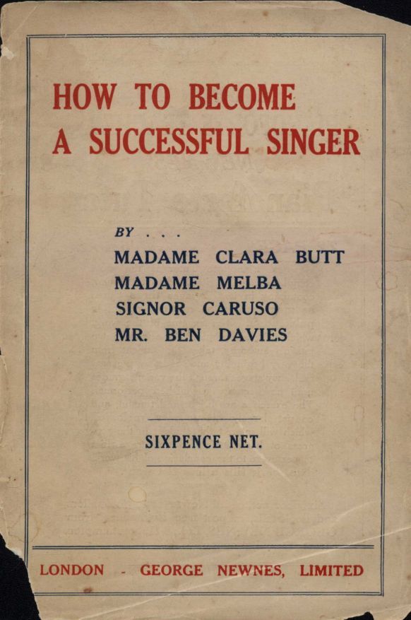 جلد کتاب How to Become a Successful Singer