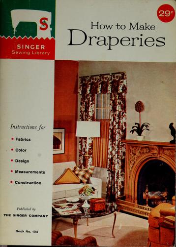 جلد کتاب How to Make Draperies