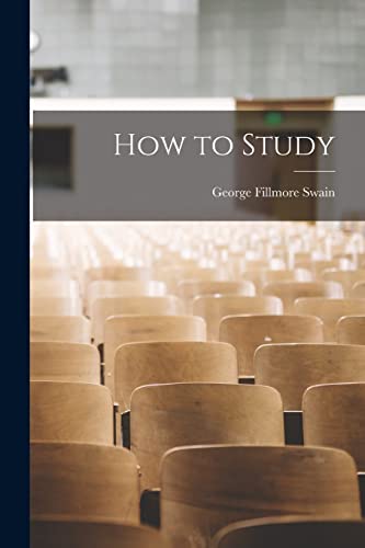 جلد کتاب How to Study