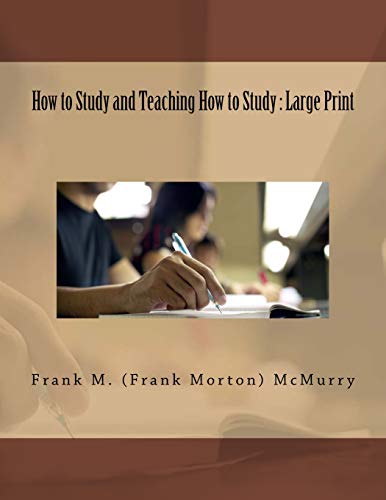 جلد کتاب How to Study and Teaching How to Study