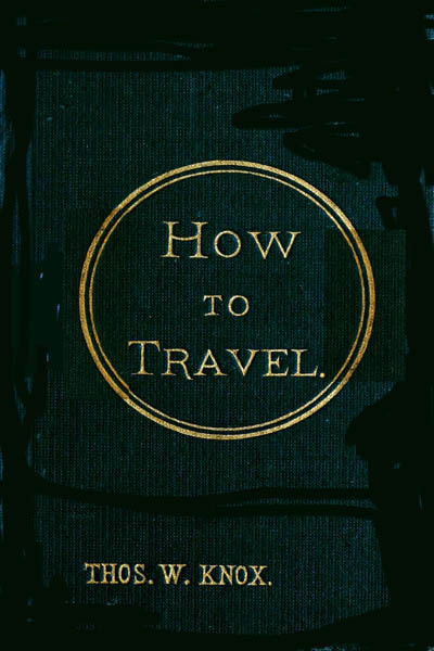 جلد کتاب How to Travel