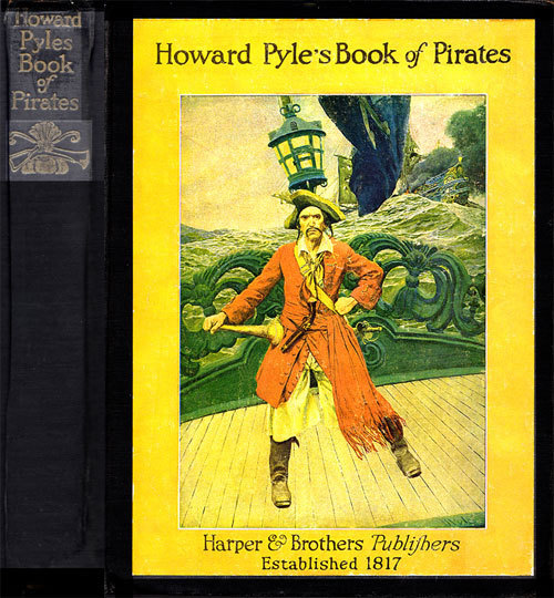 جلد کتاب Howard Pyle's Book of Pirates