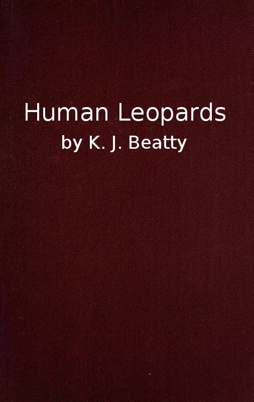 جلد کتاب Human Leopards