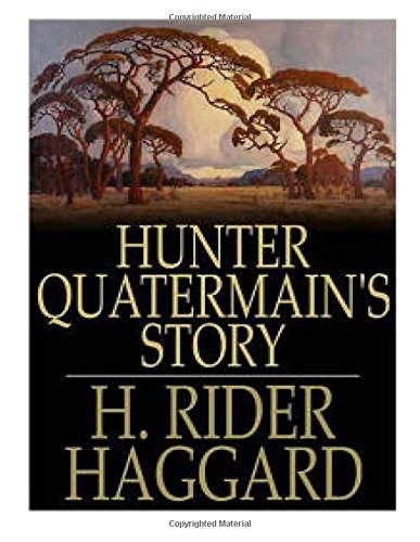 جلد کتاب Hunter Quatermain's Story