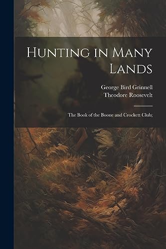 جلد کتاب Hunting in Many Lands
