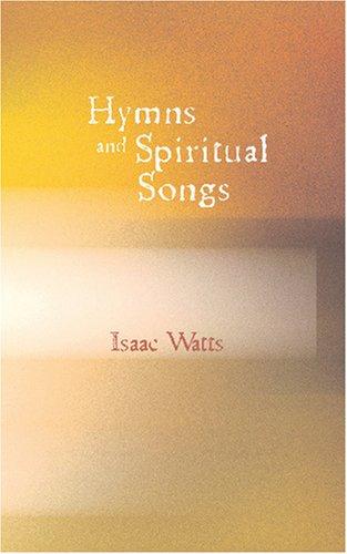 جلد کتاب Hymns and Spiritual Songs