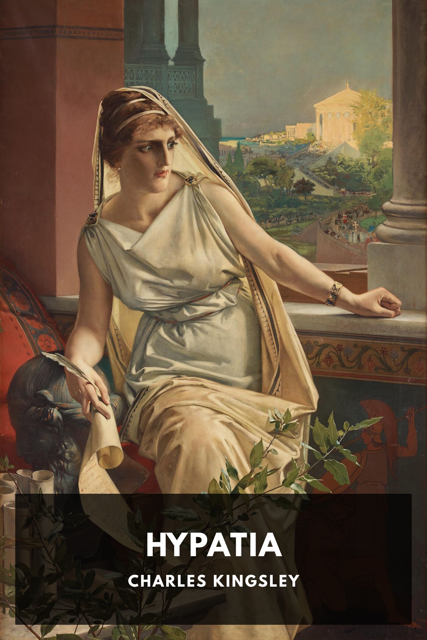 جلد کتاب Hypatia — or New Foes with an Old Face