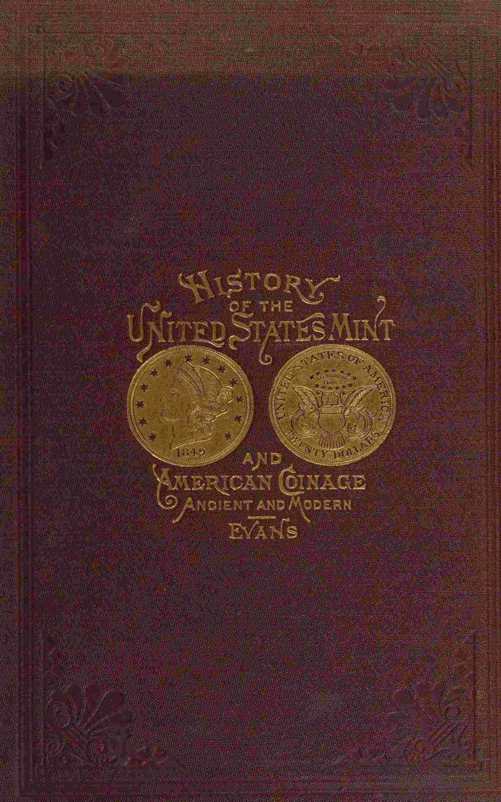 جلد کتاب Illustrated History of the United States Mint