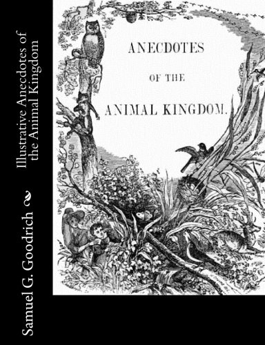 جلد کتاب Illustrative Anecdotes of the Animal Kingdom